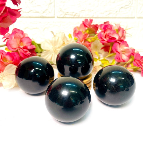 Black Obsidian Sphere (Protection and Clearing)