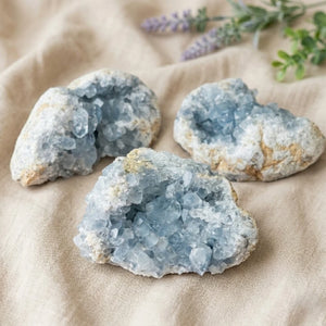 Celestite Cluster (Astral Travel and Intuition)