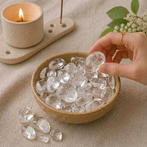 Clear Quartz Tumble (Energy Amplification and Meditation)