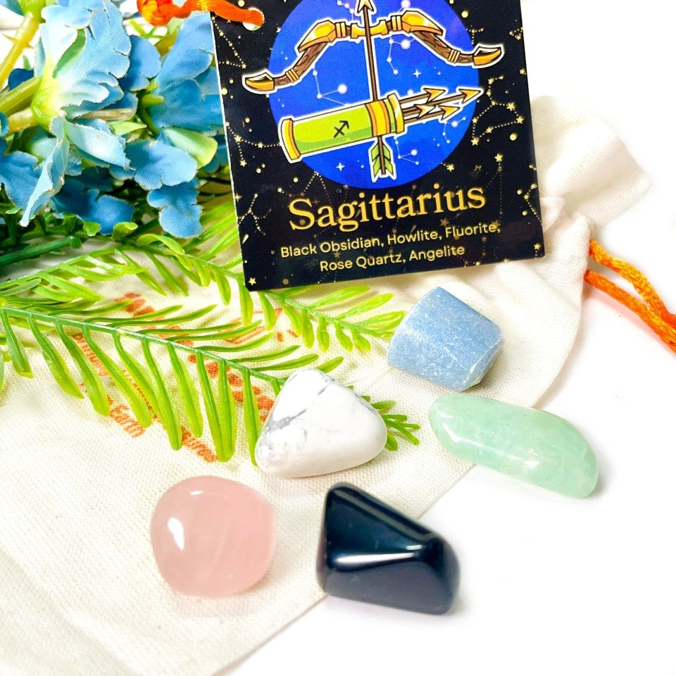 Buy Healing Crystal Kit for the Zodiac Sign Sagittarius Talk to