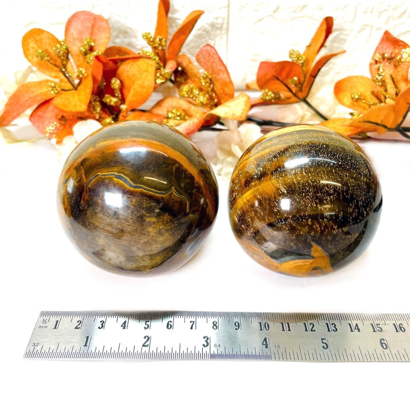 Tiger Eye Sphere (Courage & Confidence)