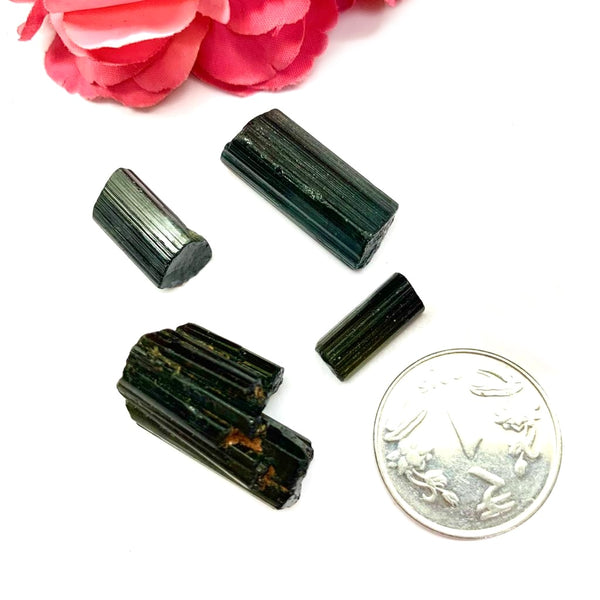 Olive Green Tourmaline Small (Calming)