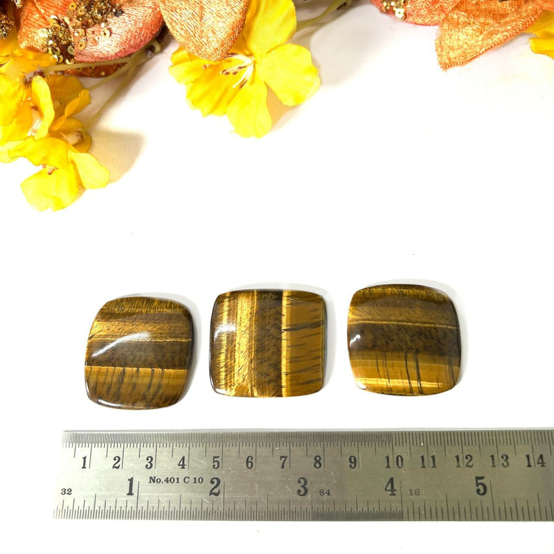 Tiger Eye Cabochon (Confidence and Action)