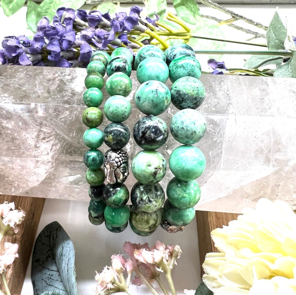 Buy Variscite Bracelet for Love and Calm online at Talk to Crystals
