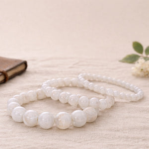 White Moonstone Bracelet