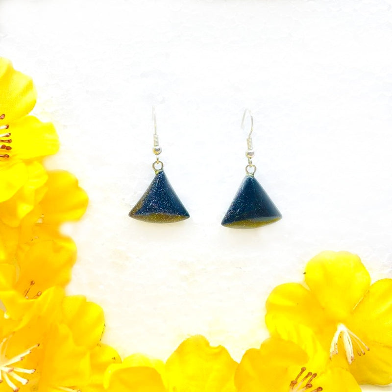 blue sandstone earrings