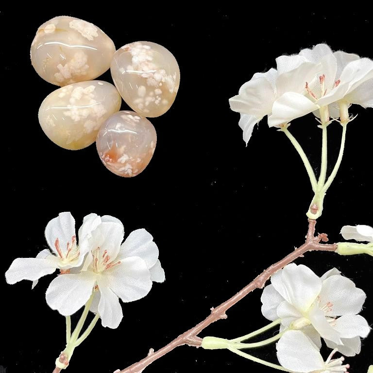 Flower Agate Tumble (Graceful Growth)
