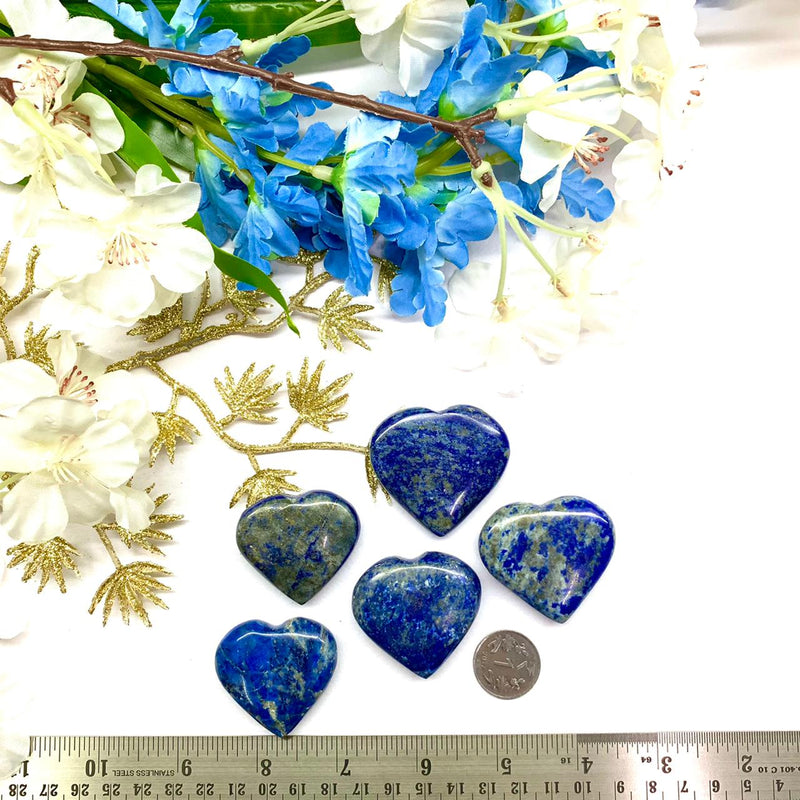 Lapis Lazuli Heart (Truth and Wisdom)