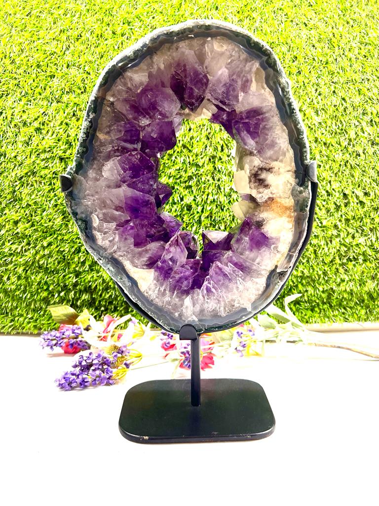 Amethyst Portal on stand from Brazil
