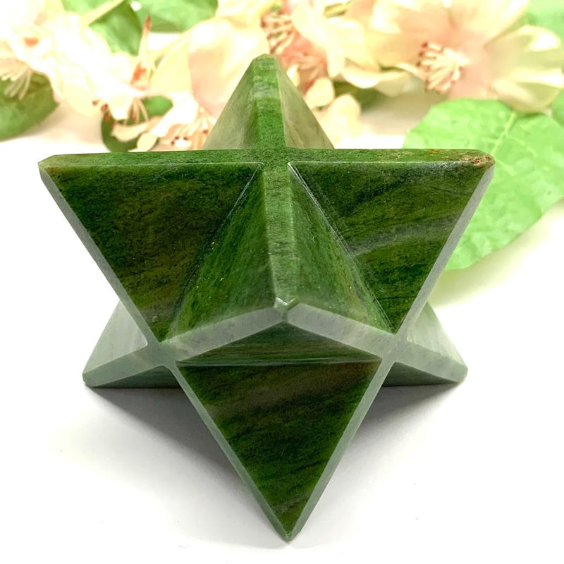 Green Aventurine Merkaba (Luck & Prosperity)