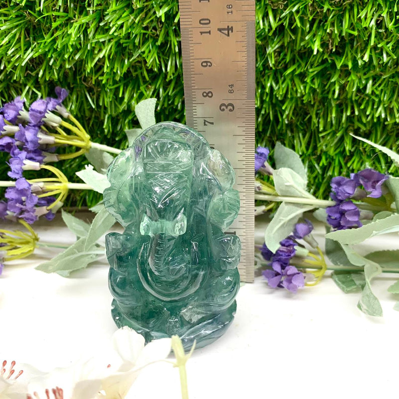 Fluorite Ganesha (Clarity and concentration)