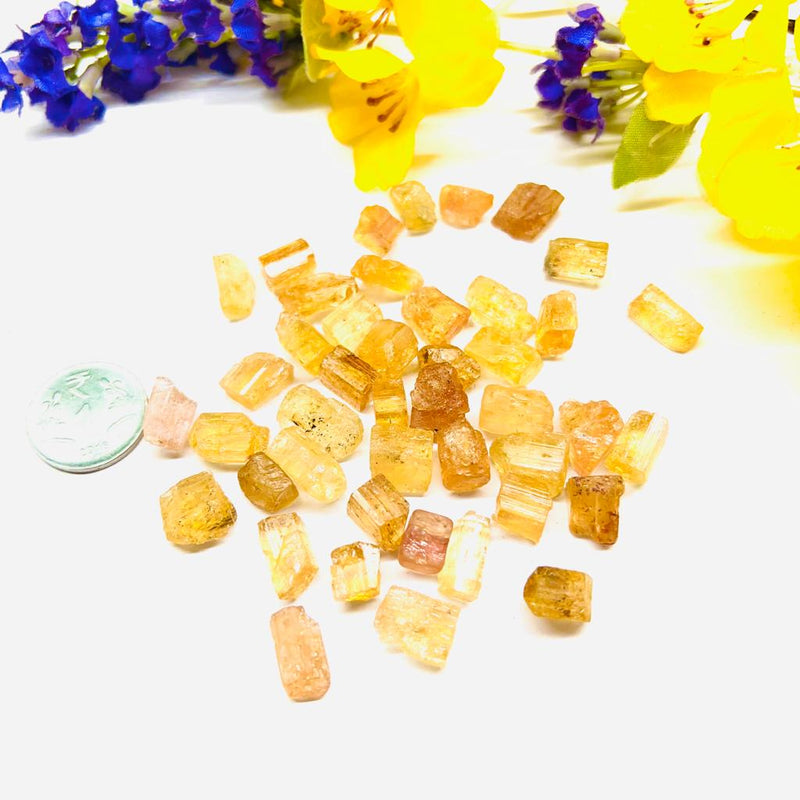 Imperial Topaz Rough (manifestation and confidence)