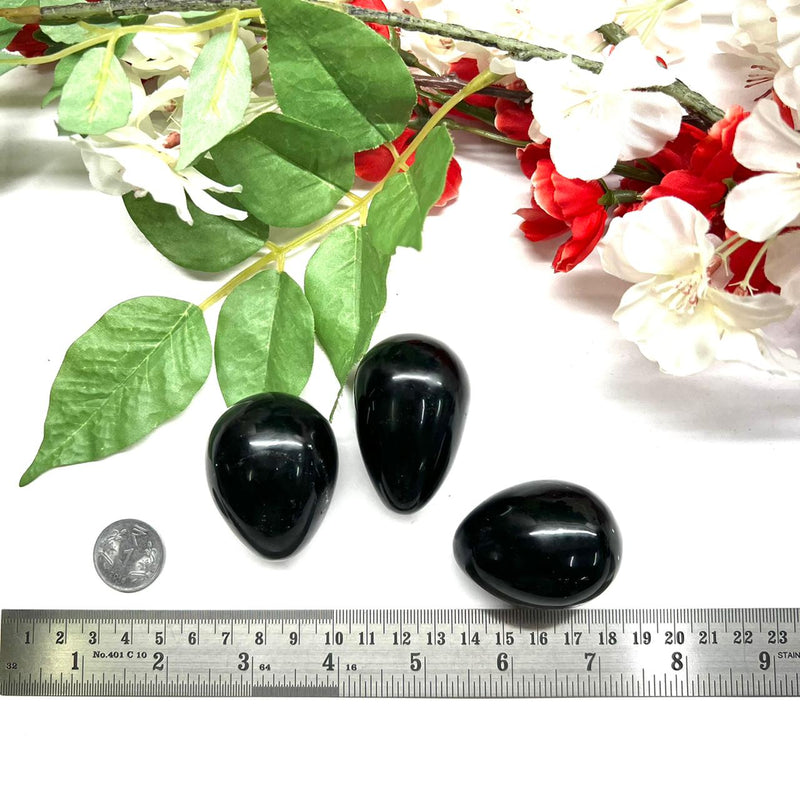 Black Obsidian Egg (Energetic Protection)