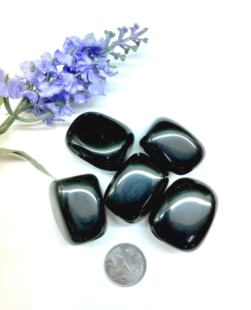 Black Obsidian Tumble (Protection)