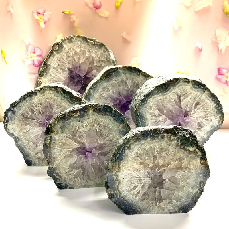 Amethyst Portals from Brazil - Family of 6