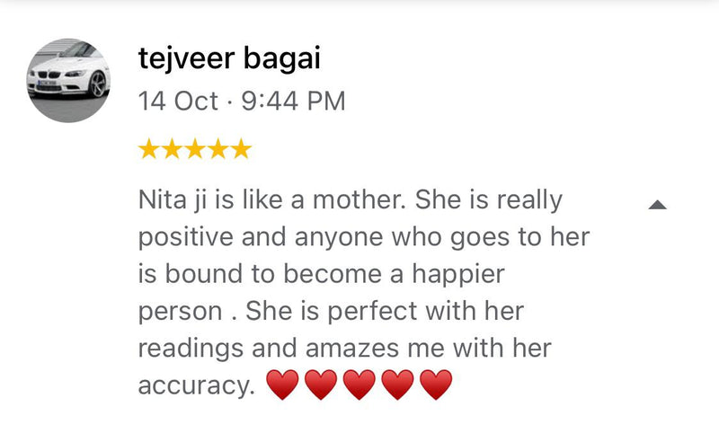 Tarot Card Reading By Nita Mehta (30 MINS)