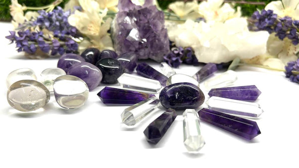 Difference Between Amethyst and Clear Quartz
