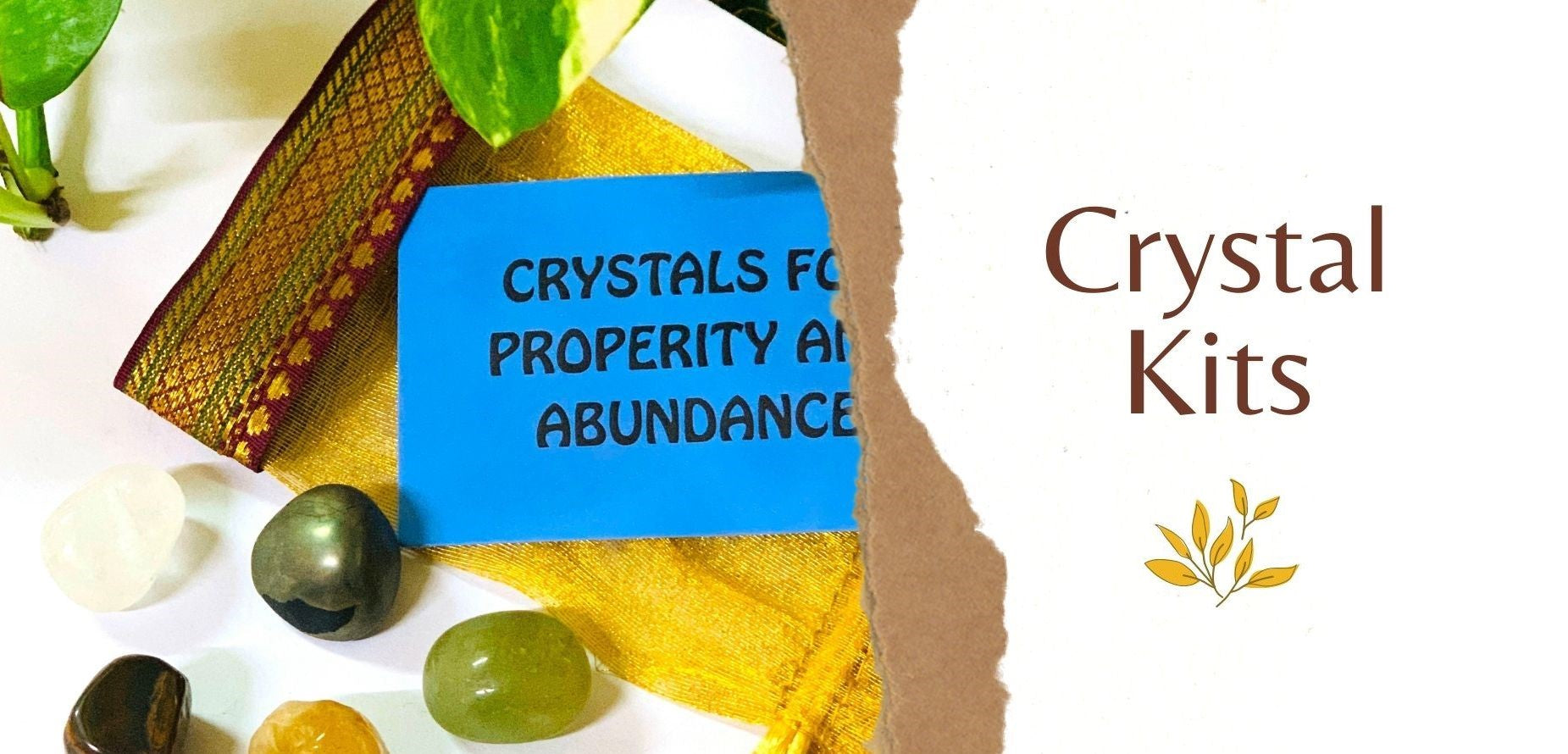 Crystal Kits Crystals for Wealth, Health & Spirituality