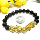 Pixiu Bracelet in Black Obsidian (Attract Wealth and Money)