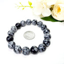 Snowflake Obsidian Bracelet (Release Subconscious Beliefs)