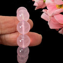 Mozambique Rose Quartz Bracelet Gem Quality (Love & Harmony)