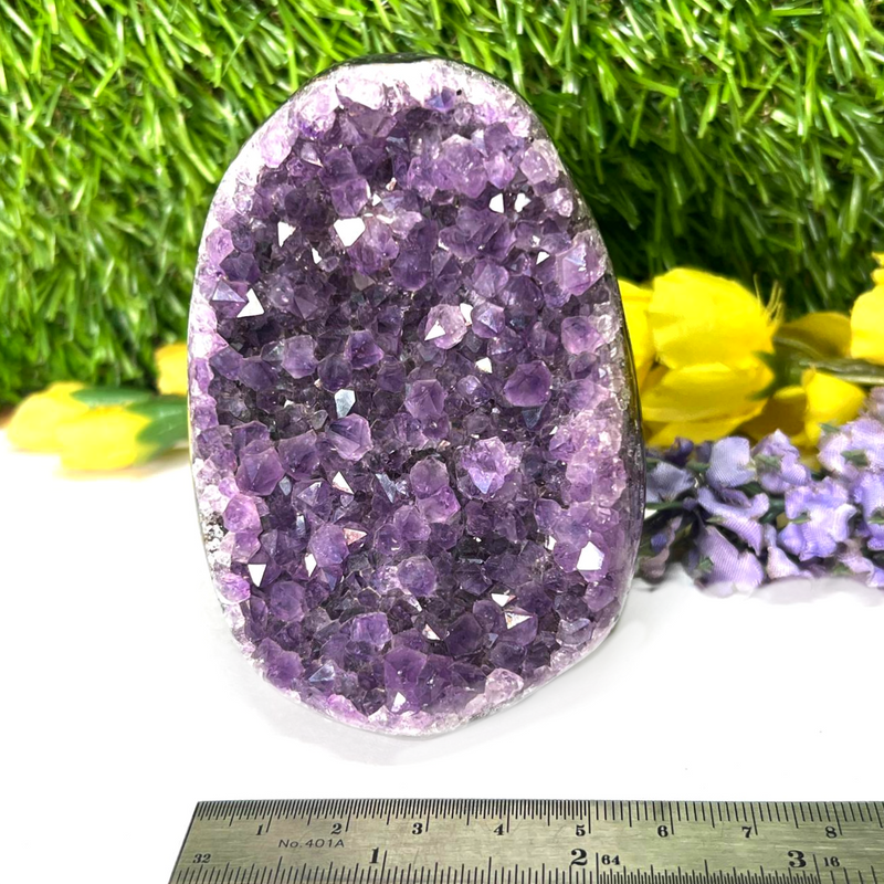 Standing Amethyst Clusters from Uruguay AAA Quality (High Vibrations)