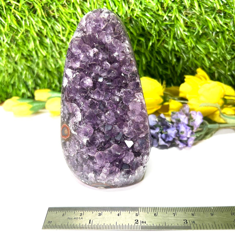 Standing Amethyst Clusters from Uruguay AAA Quality (High Vibrations)