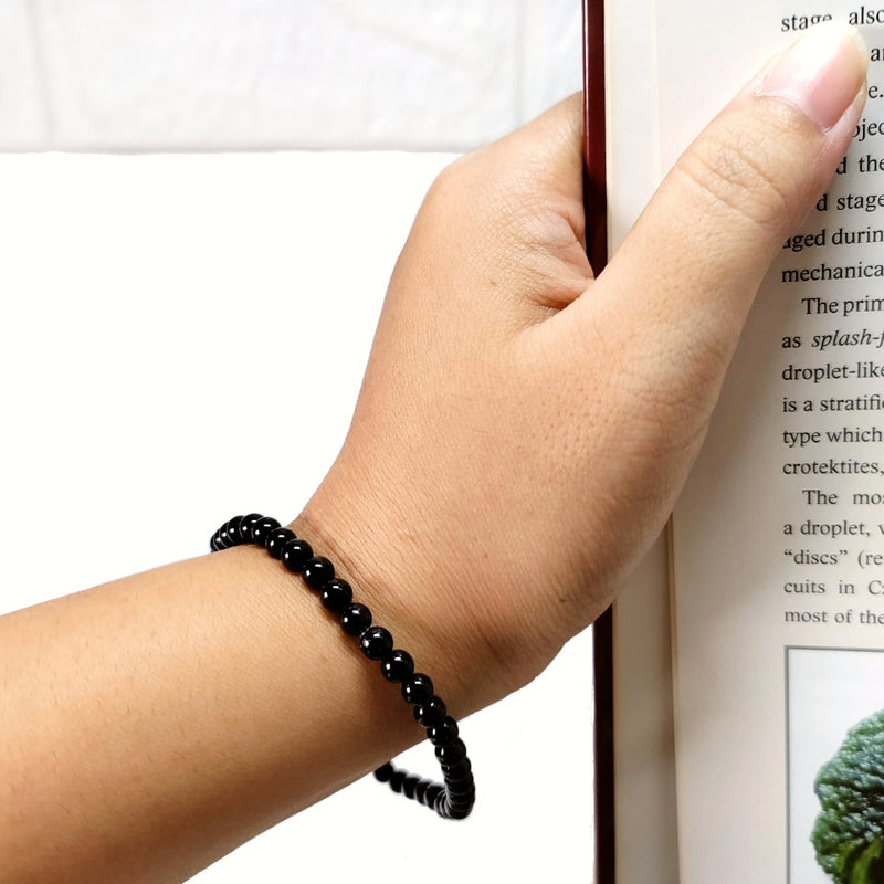 Black Tourmaline Bracelet (Protection and Grounding)