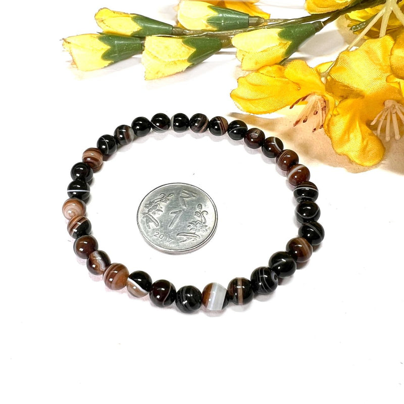 Sulemani Hakik Round Bead Bracelet (Protection from Evil Eye)