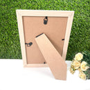 Seven Chakra Stones in a Wooden Frame for Balance