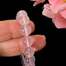 Mozambique Rose Quartz Bracelet Gem Quality (Love & Harmony)