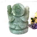 Large Ganeshas in Green Aventurine (Abundance)