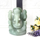 Large Ganeshas in Green Aventurine (Abundance)