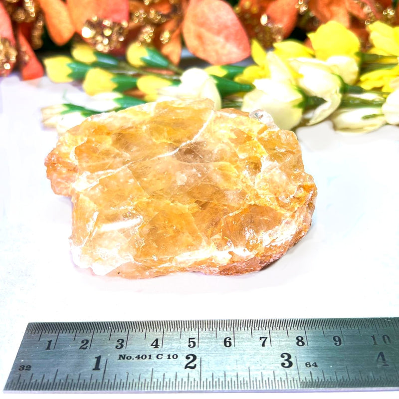 Golden Healer/Hematoid Quartz One Side Polished Rough