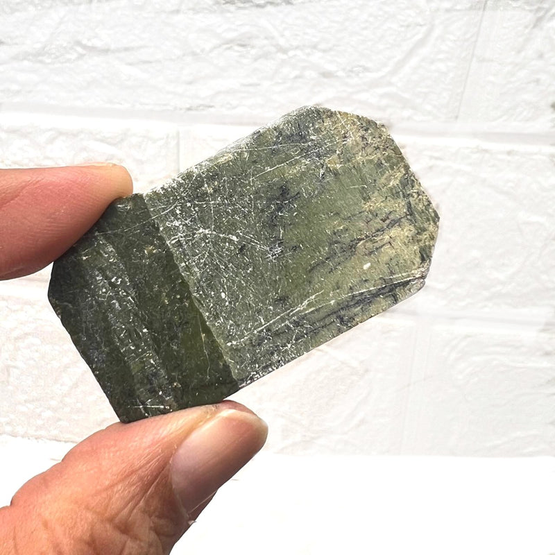 Green Swiss Opal Slice (For healing emotional hurt)