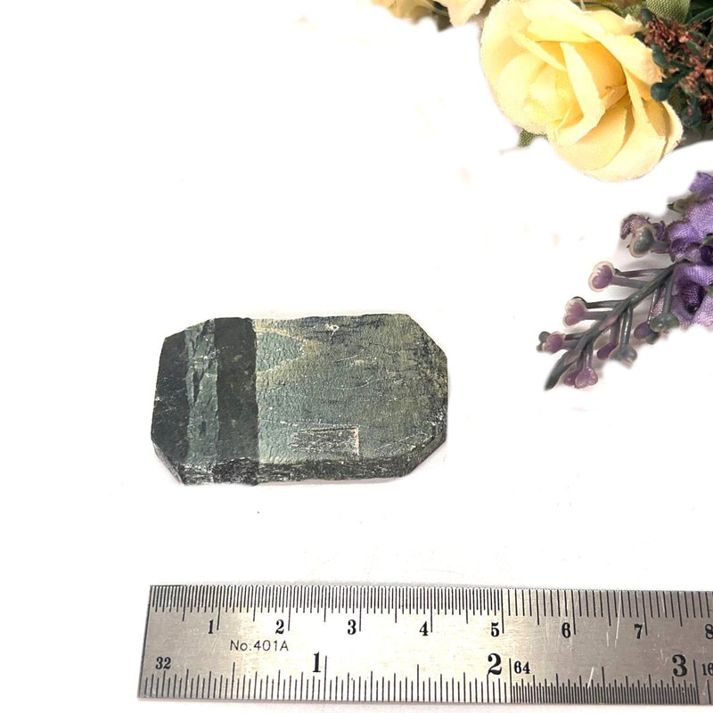 Green Swiss Opal Slice (For healing emotional hurt)