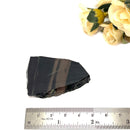 Midnight Lace Obsidian Slice (Protection & Hope)