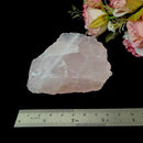 Rose Quartz One Side Polished Rough (Peace & Harmony)