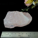 Rose Quartz One Side Polished Rough (Peace & Harmony)