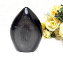 Silver Sheen Obsidian Flames (Scrying & Astral Travel)