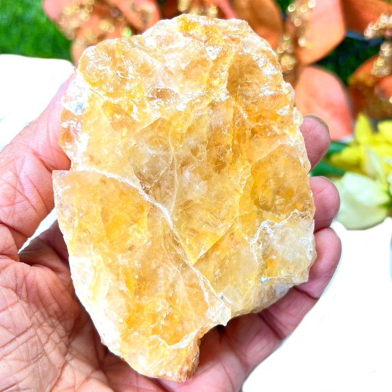 Golden Healer/Hematoid Quartz One Side Polished Rough