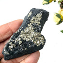 Shungite with Pyrite Rough from Brazil