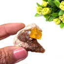 Yellow Fluorite Clusters from Morocco