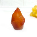 Small Carnelian Twisted Flames (Creativity & Passion)