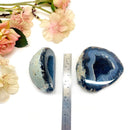 Agate Druzy Geode pairs (Balanced Thoughts & Emotions)