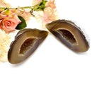 Agate Druzy Geode pairs (Balanced Thoughts & Emotions)