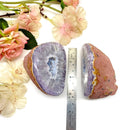 Agate Druzy Geode pairs (Balanced Thoughts & Emotions)