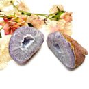 Agate Druzy Geode pairs (Balanced Thoughts & Emotions)