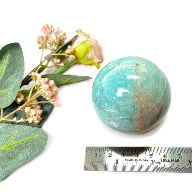 Amazonite Sphere (Hope & Success)