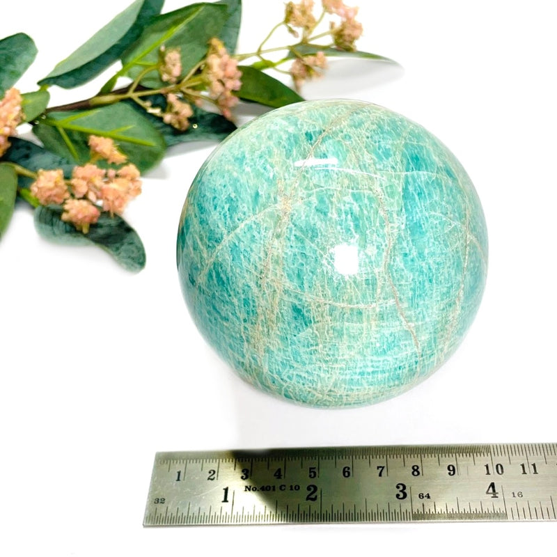 Amazonite Sphere (Hope & Success)